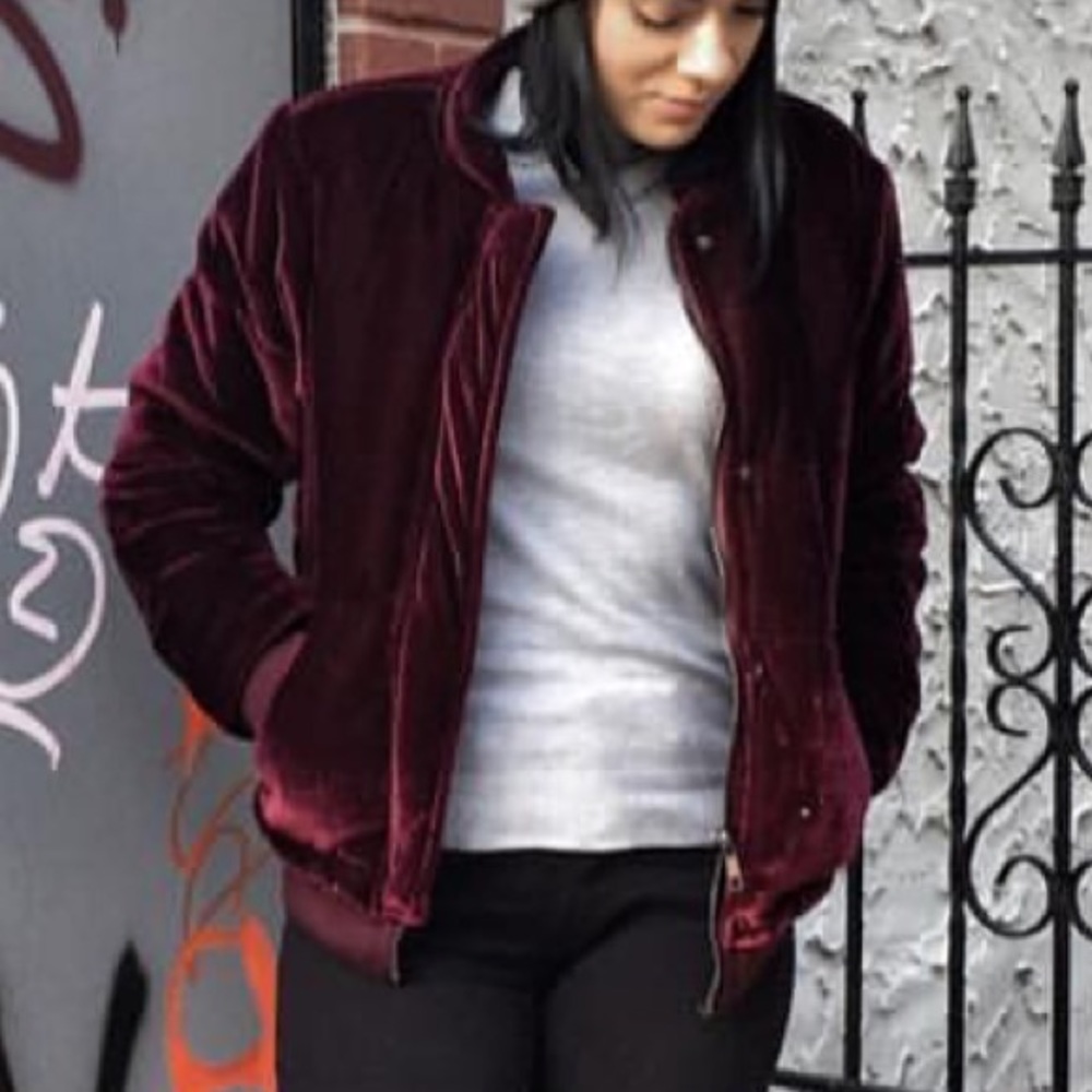 Velver Puffer Coat
